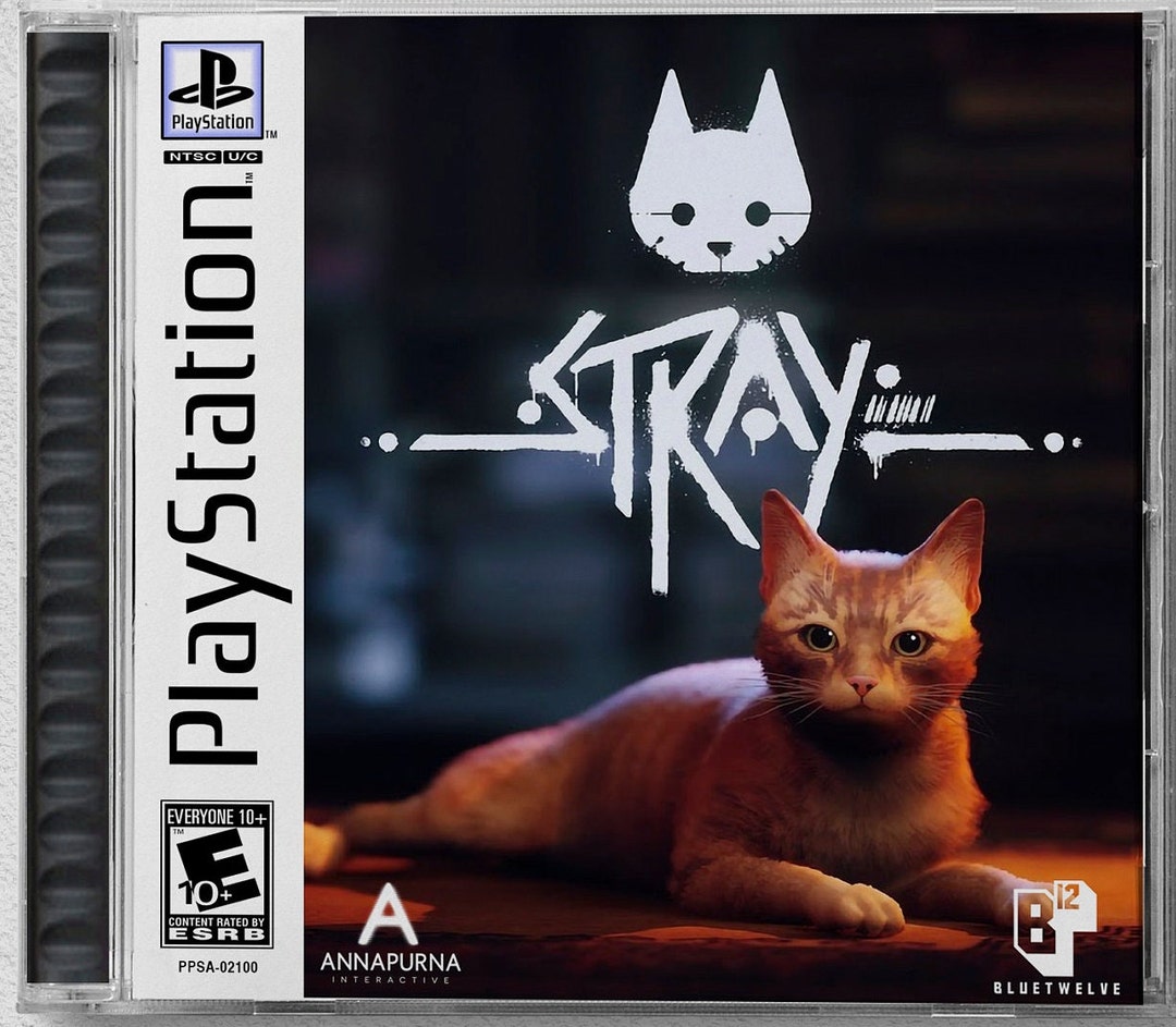 - PS1 Case Etsy PS5 Custom Inspired Stray