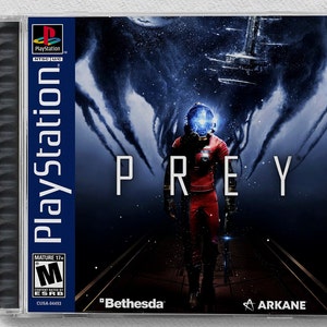 Prey PS4 Custom PS1 Inspired Case image 1