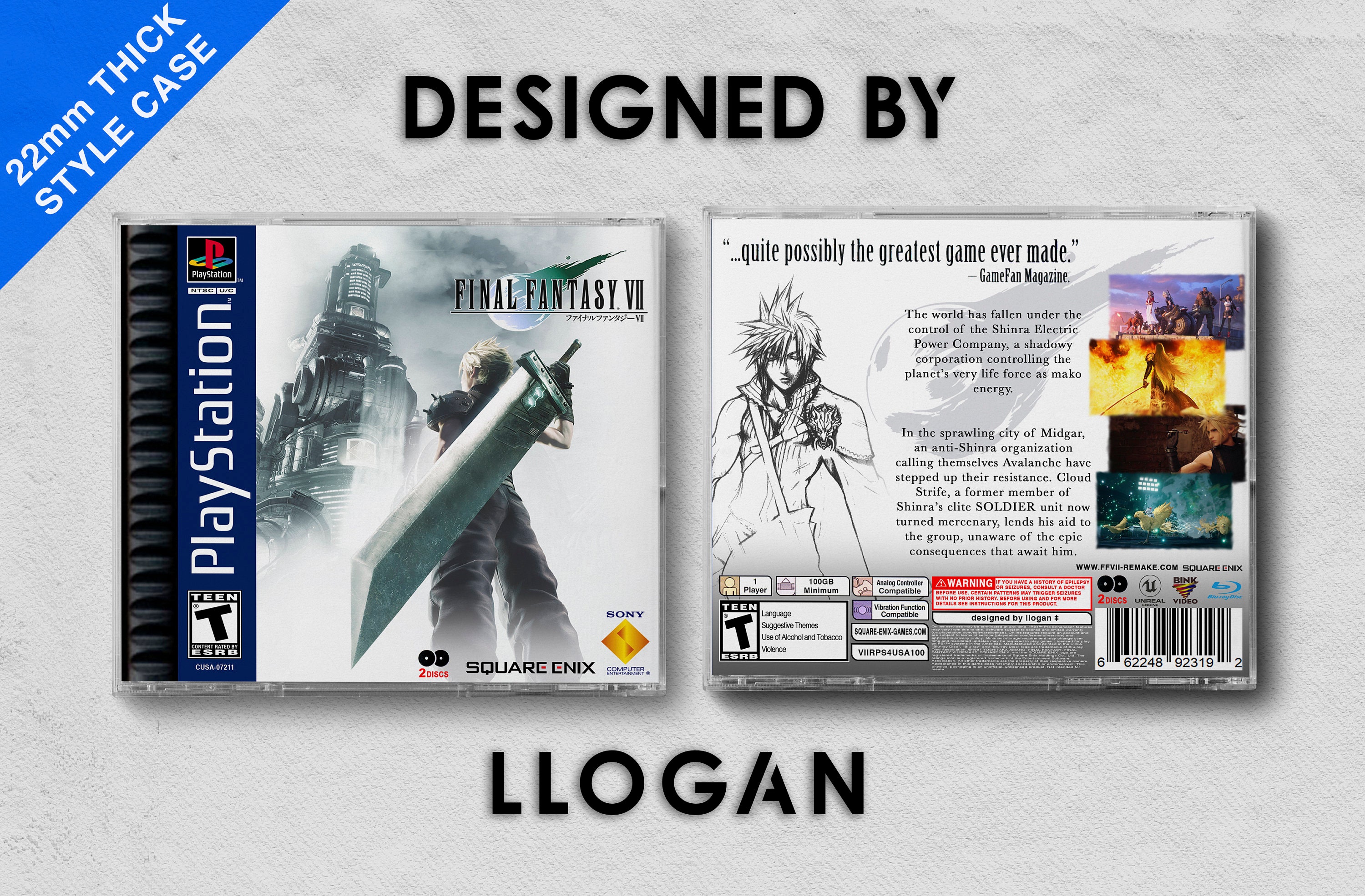 Final Fantasy VII Remake Standard Edition PlayStation 4, PlayStation 5  92319 - Best Buy