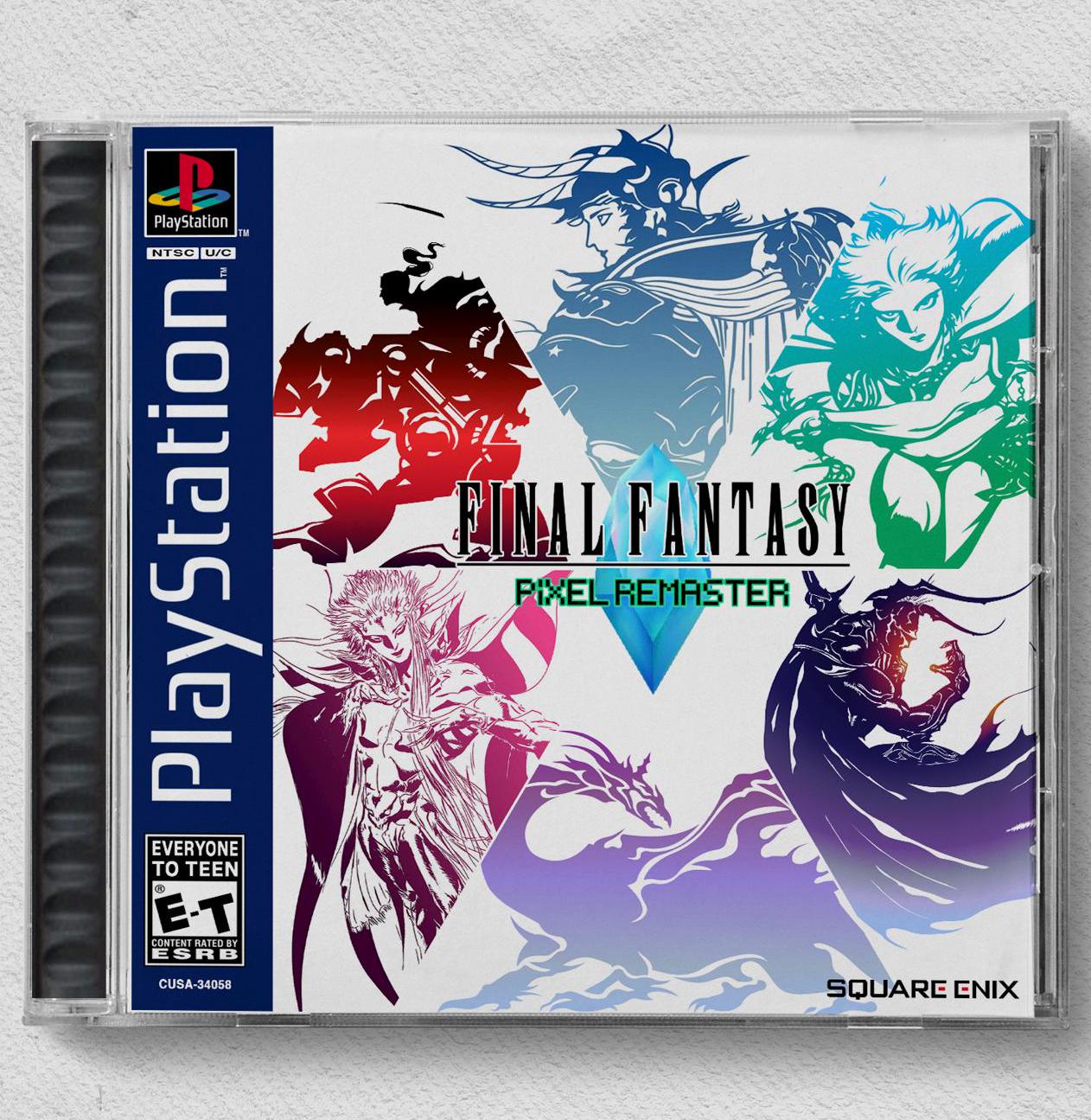 FINAL FANTASY PIXEL REMASTER ボックスセット Final Fantasy I-VI Collection Pixel Remaster Anniversary