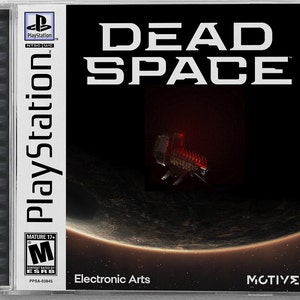 Dead Space (PS5) Custom PS1 Inspired Case