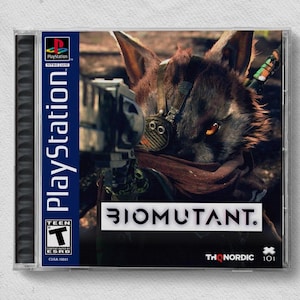 Biomutant (PS4) Custom PS1 Inspired Case