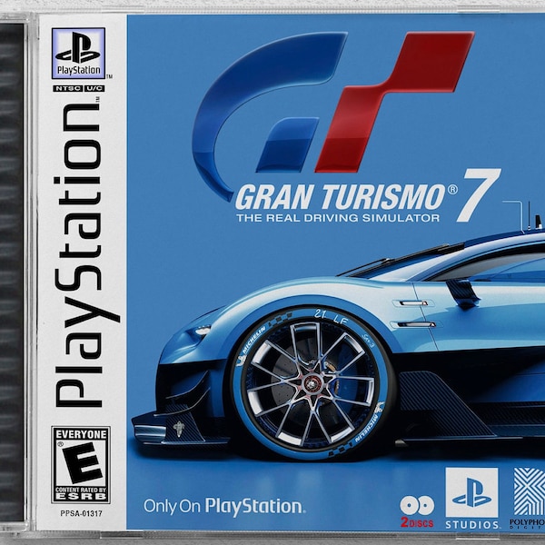 Gran Turismo 7 (PS5) Boîtier personnalisé inspiré de la PS1