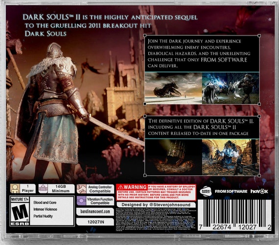  Dark Souls II: Scholar of the First Sin (PS4) : Video Games