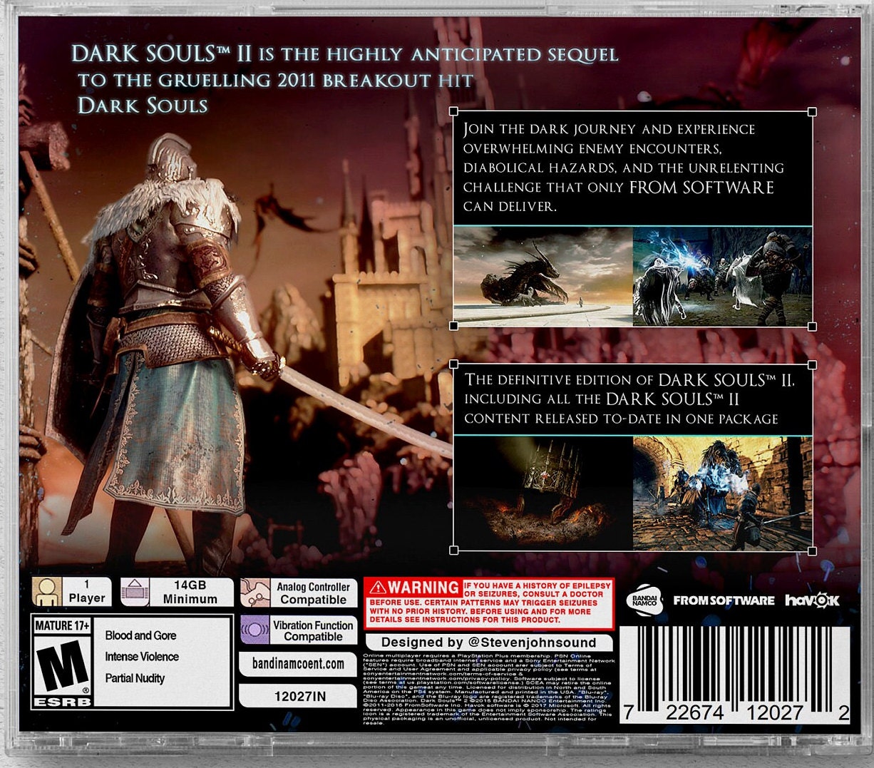 Dark Souls 2 Scholar of the First Sin (PS4) preço mais barato: 7,83€