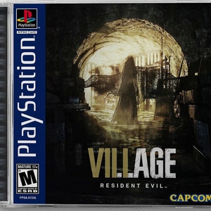 Resident Evil 8 Village (PS4) Custom PS1 Inspired Case