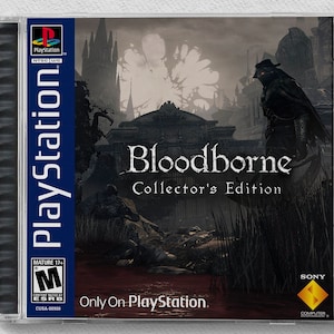 Bloodborne (PS4) Custom PS1 Inspired Case