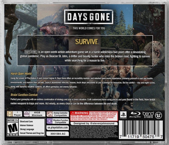 Days gone's roads : r/gaming