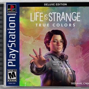 Life Is Strange: True Colors Deluxe Edition (PS4) Custom PS1 Inspired Case