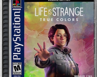 Life Is Strange: True Colors Deluxe Edition (PS4) Custom PS1 Inspired Case