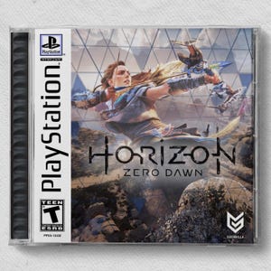 Horizon Zero Dawn (PS5) Custom PS1 Inspired Case