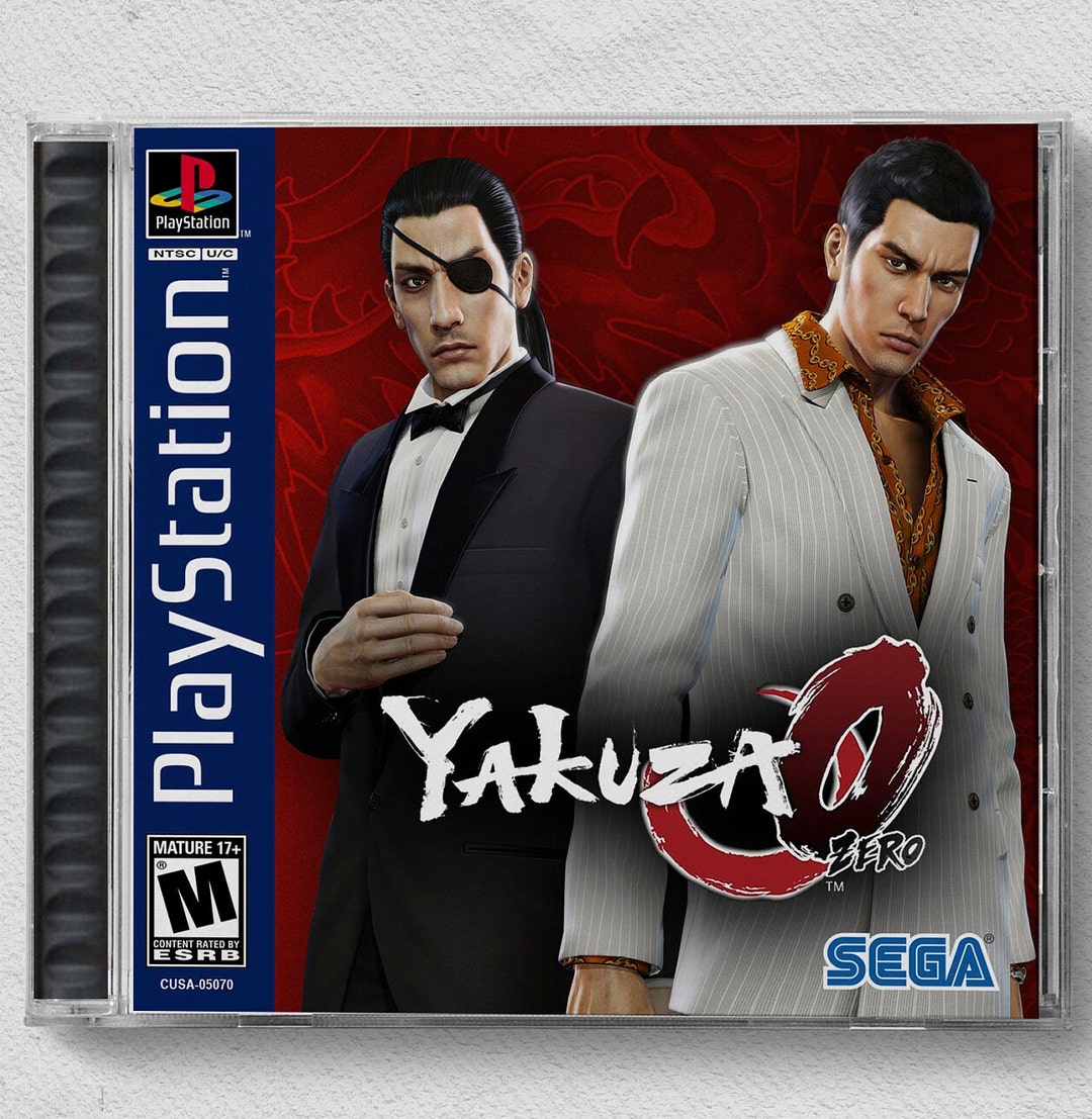 Yakuza 0 (PS4) Custom PS1 Inspired Case - Etsy