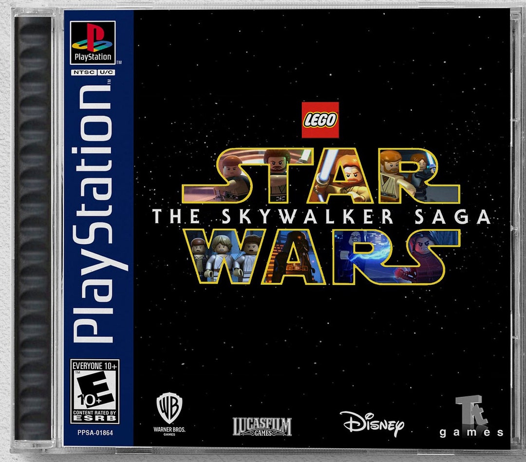 Lego Star Wars: the Skywalker Saga (PS4) Custom PS1 Inspired