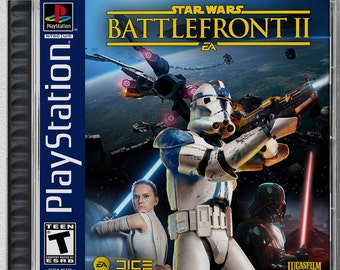 Star Wars: Battlefront II PS2 Front cover