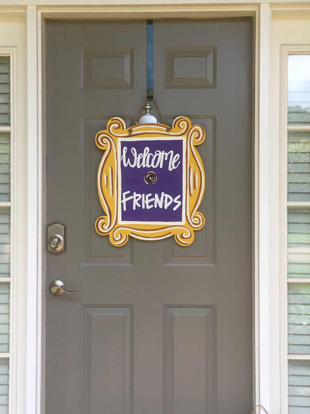 F.R.I.E.N.D.S. Picture Frame Door Hanger Friends TV Show Etsy UK