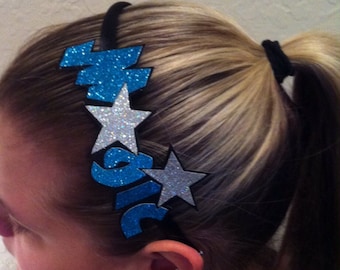 Glitter Magic Headband, Stars & Lightning Bolts