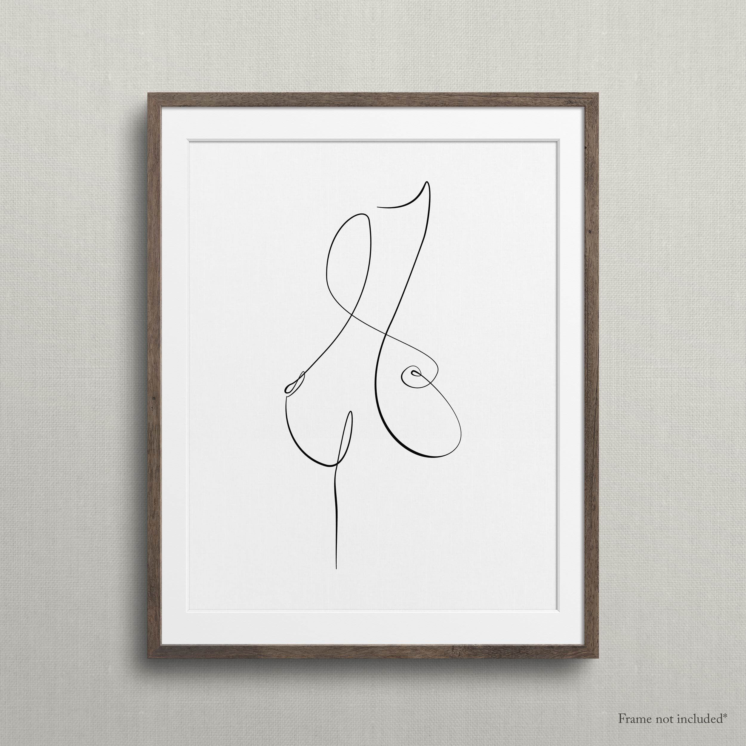 Abstract Boob One Line Drawing, Minimalist Breast Wall Art Print, Simple  Woman Figure Sketch, Female Body Art, Nude Outline Poster, Decor -   Norway