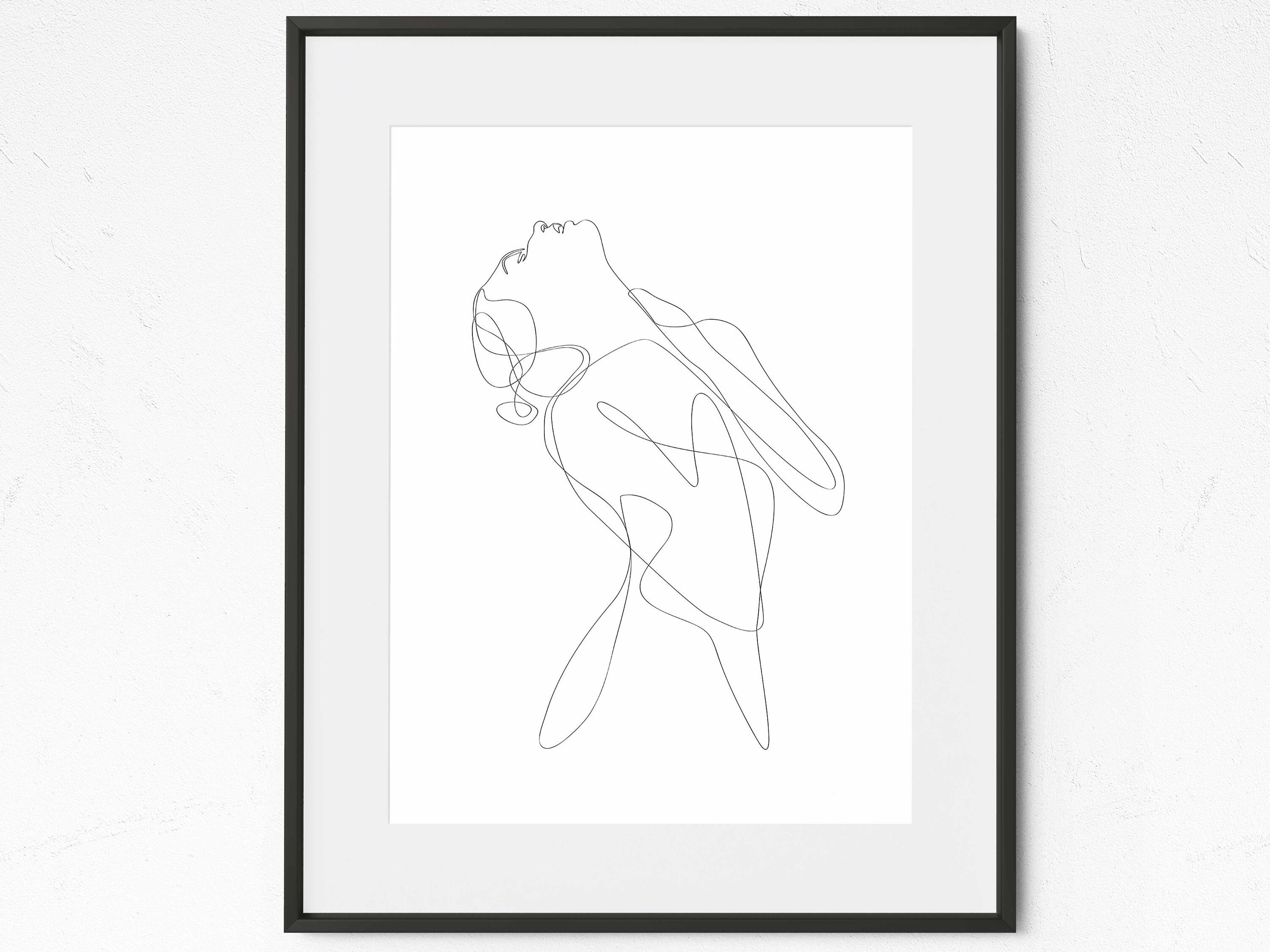 naked woman sketch art
