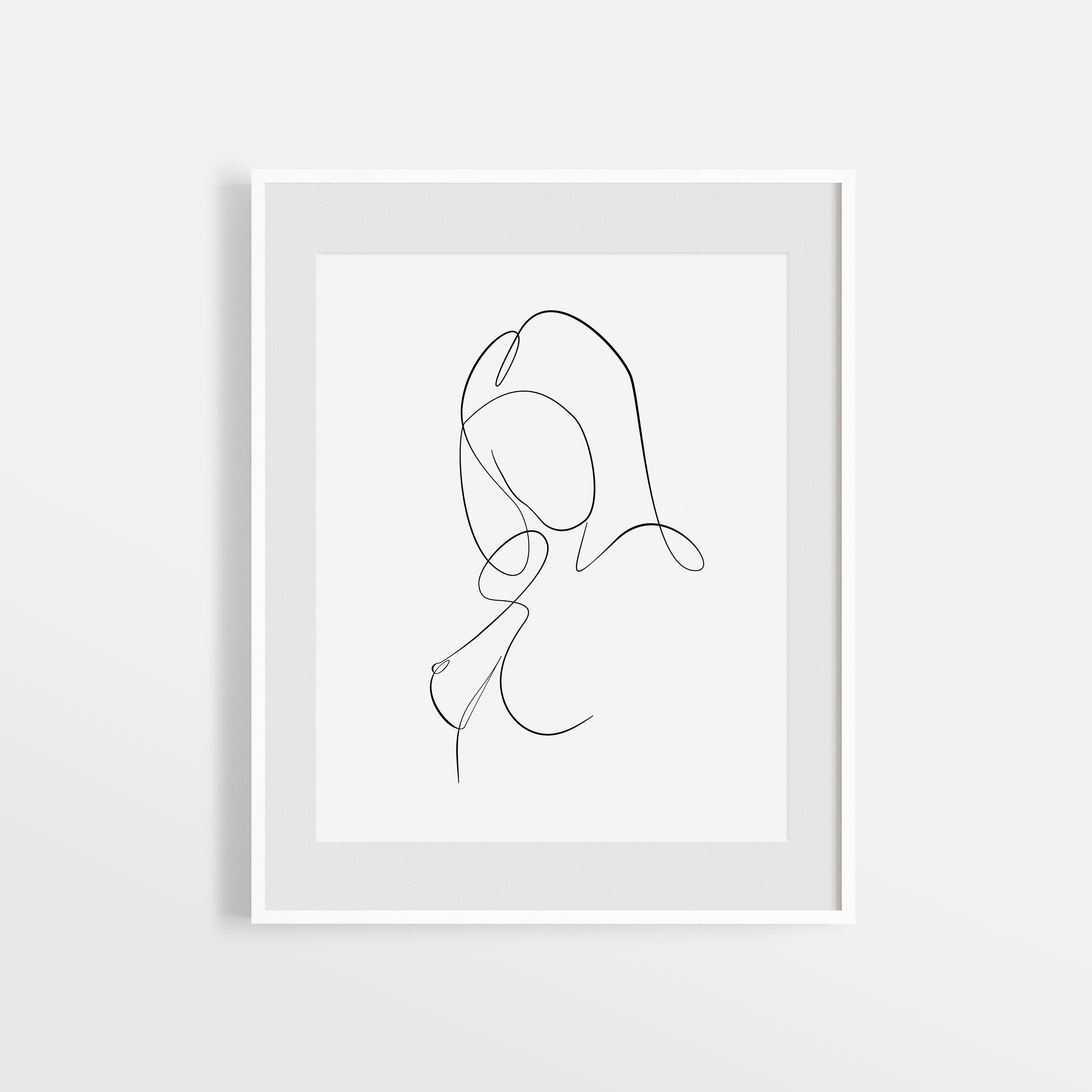 Simple Naked Woman Print, Female Nude Line Drawing, Minimalist Line Art  Printable, Figure Minimal Sketch, Fine Line Artwork, Bedroom Art. - Etsy
