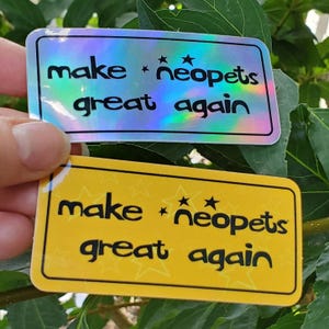 Neopets: Make Neopets Great Book - Vinyl Aufkleber | Die Wüstenfrau