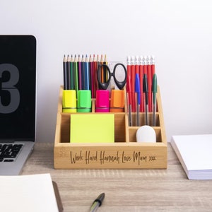 Personalised University Room Desk Tidy