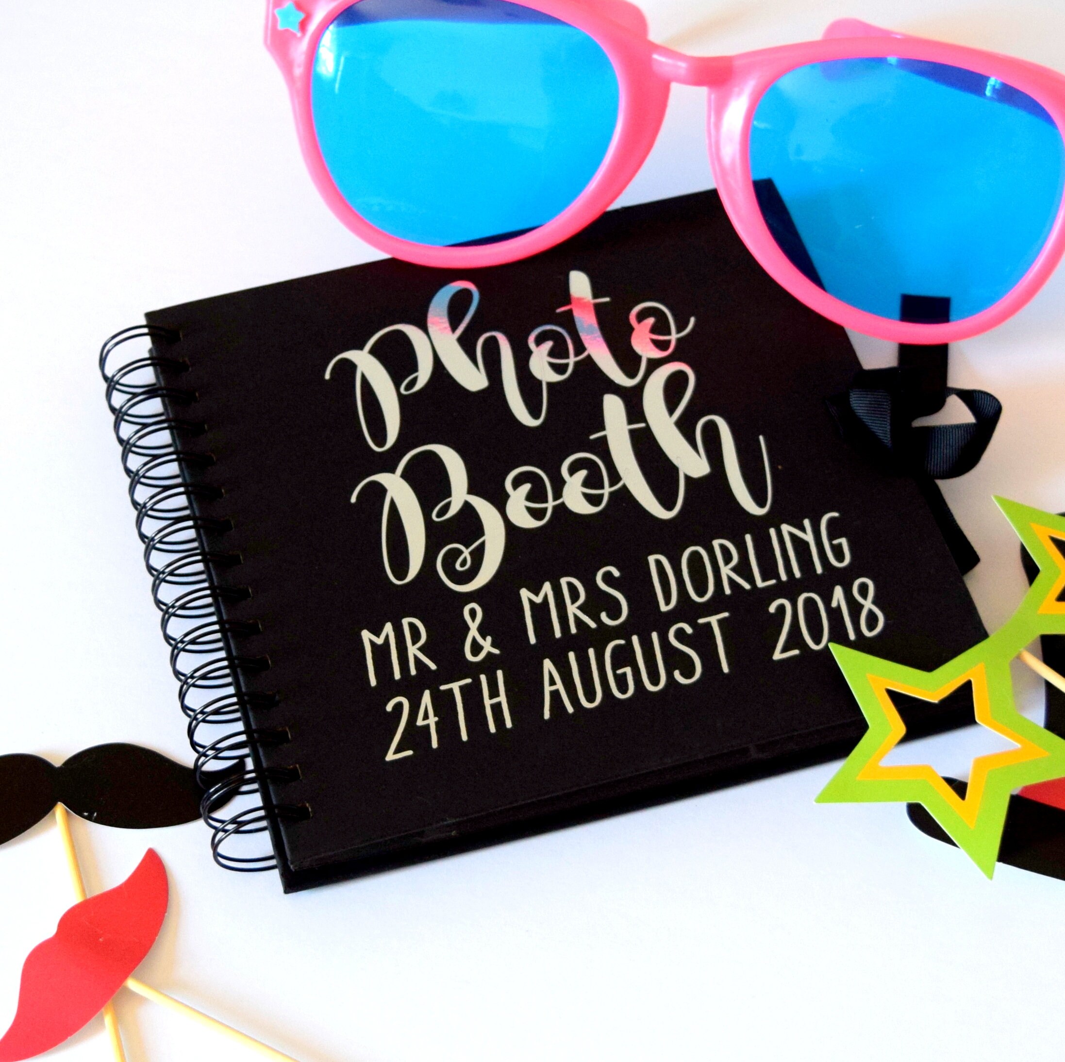 Personalised Photo Booth Guest Book Etsy Australia