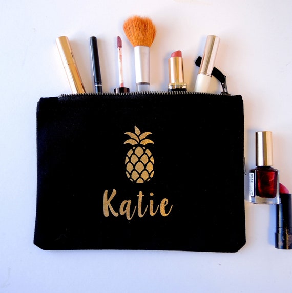 Pineapple makeup bag hotsell