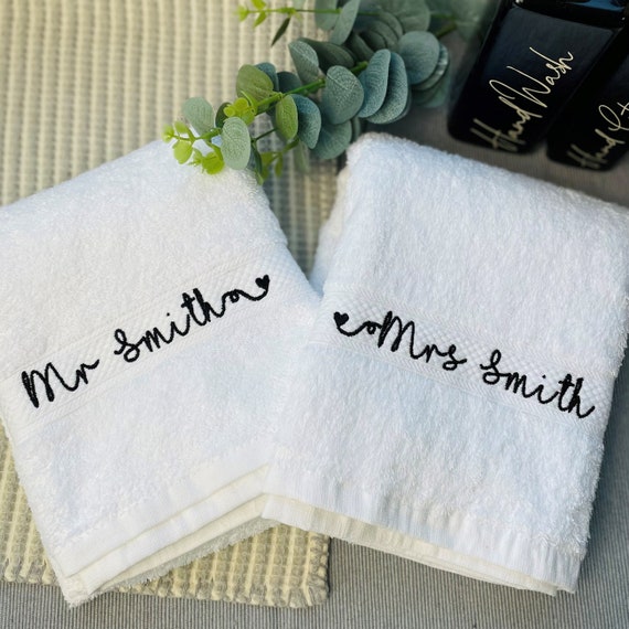 Etsy 2025 personalised towels