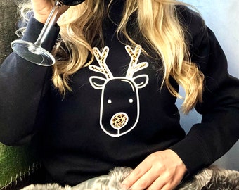 Wallis black christmas tree jumper cheap