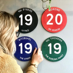 Personalised Skiing Piste Marker