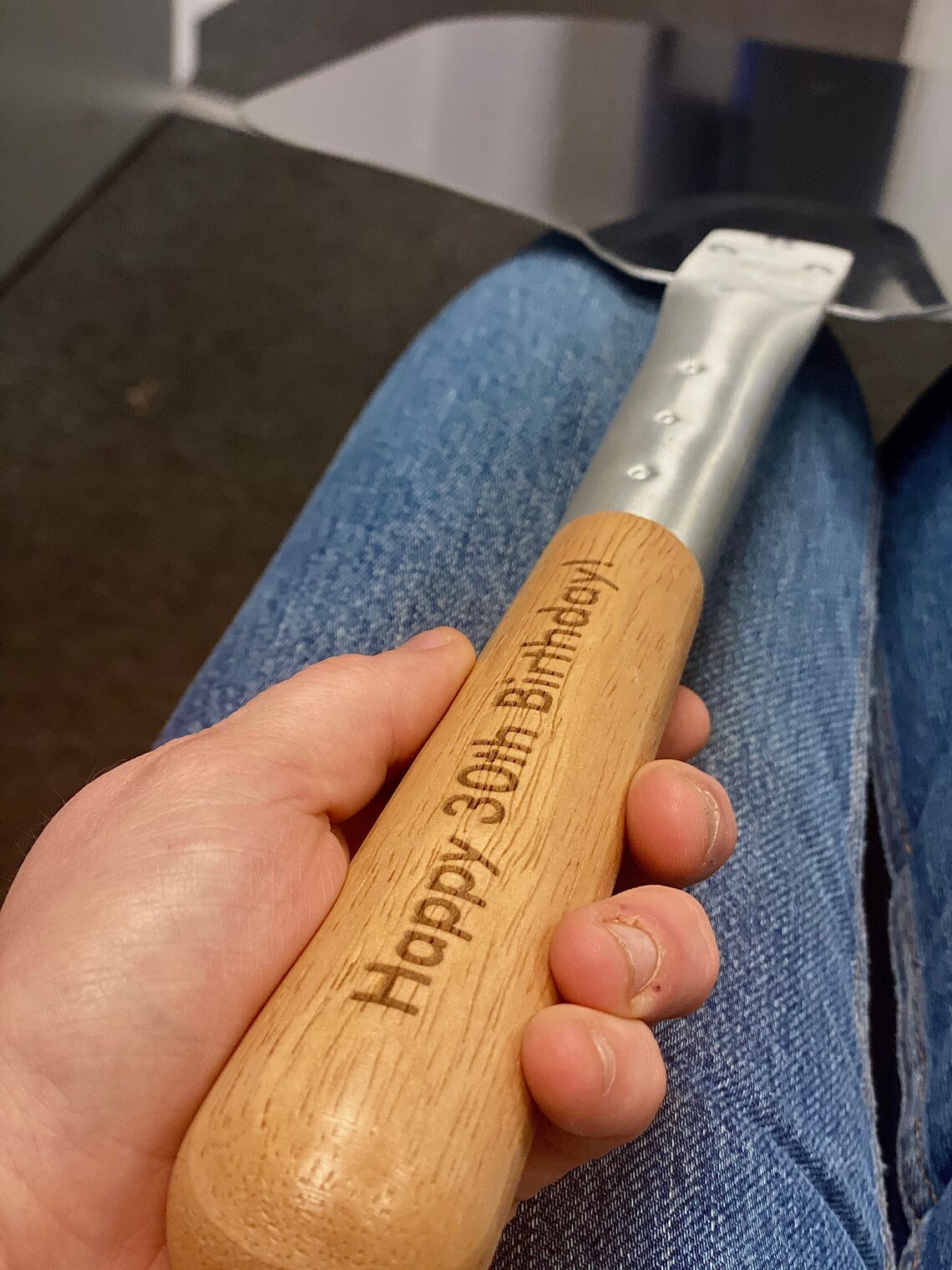 Personalised Pizza Peel With Wooden Handle Etsy