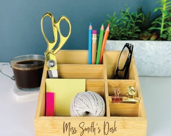 Personalised Teacher's Desk Tidy