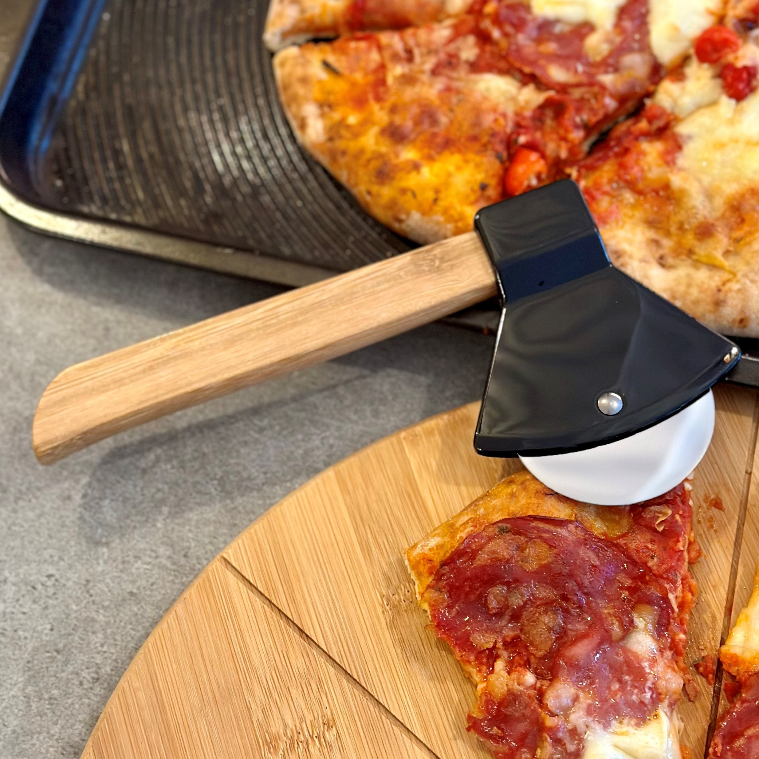 Personalized PIZZA CUTTER ROCKER Custom Pizza Cooking Tool Pizza Gift for  Father's Day 