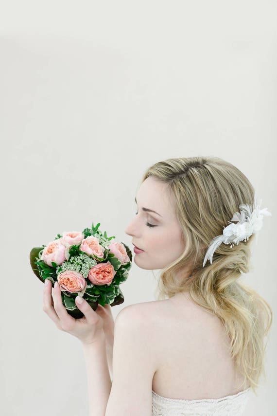 SARAH Haarkamm konservierte Hortensie, Brautaccessoires,  Hochzeitsaccessoires DYI - .de