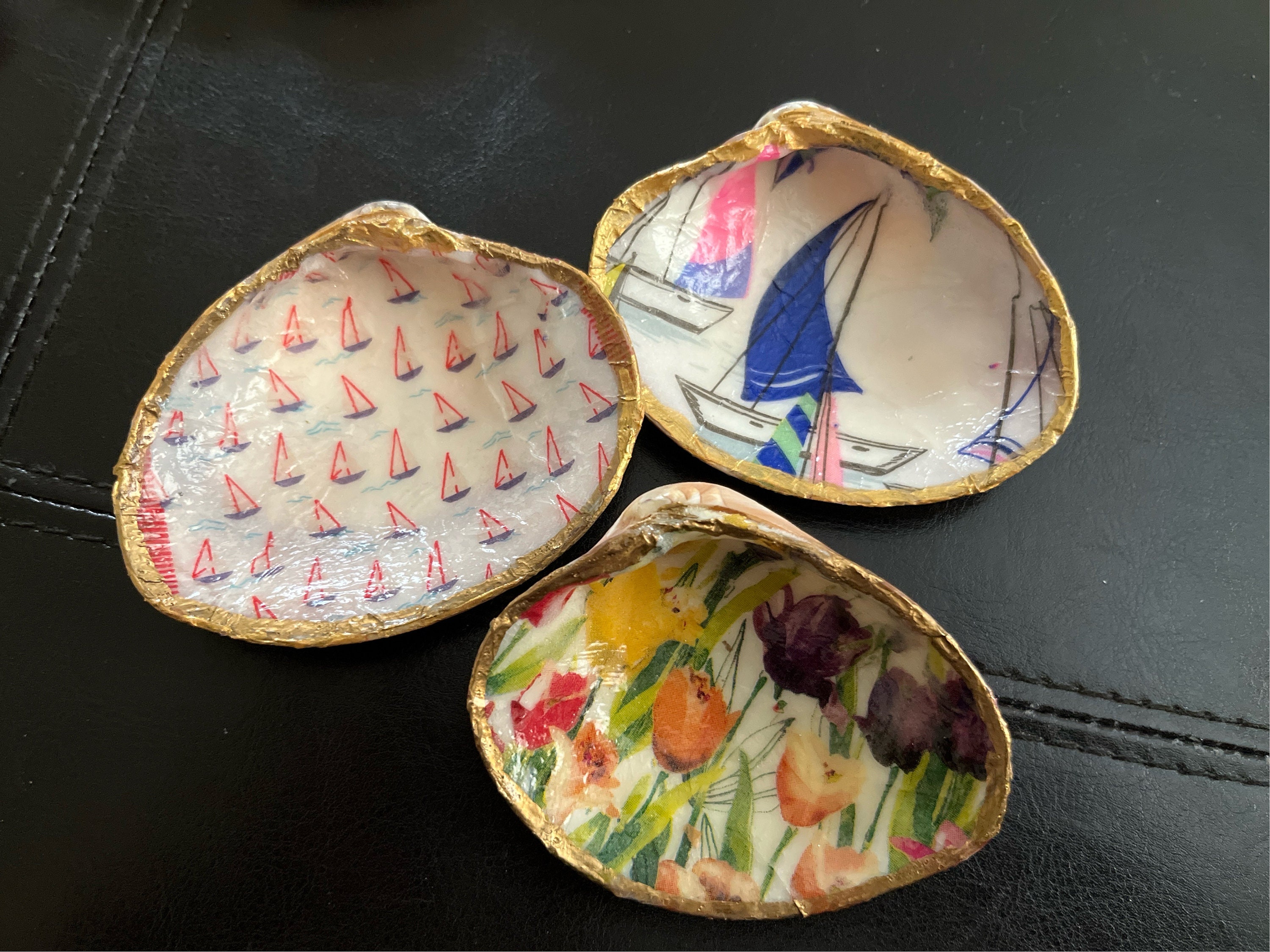 Shell Ring Dish - Etsy