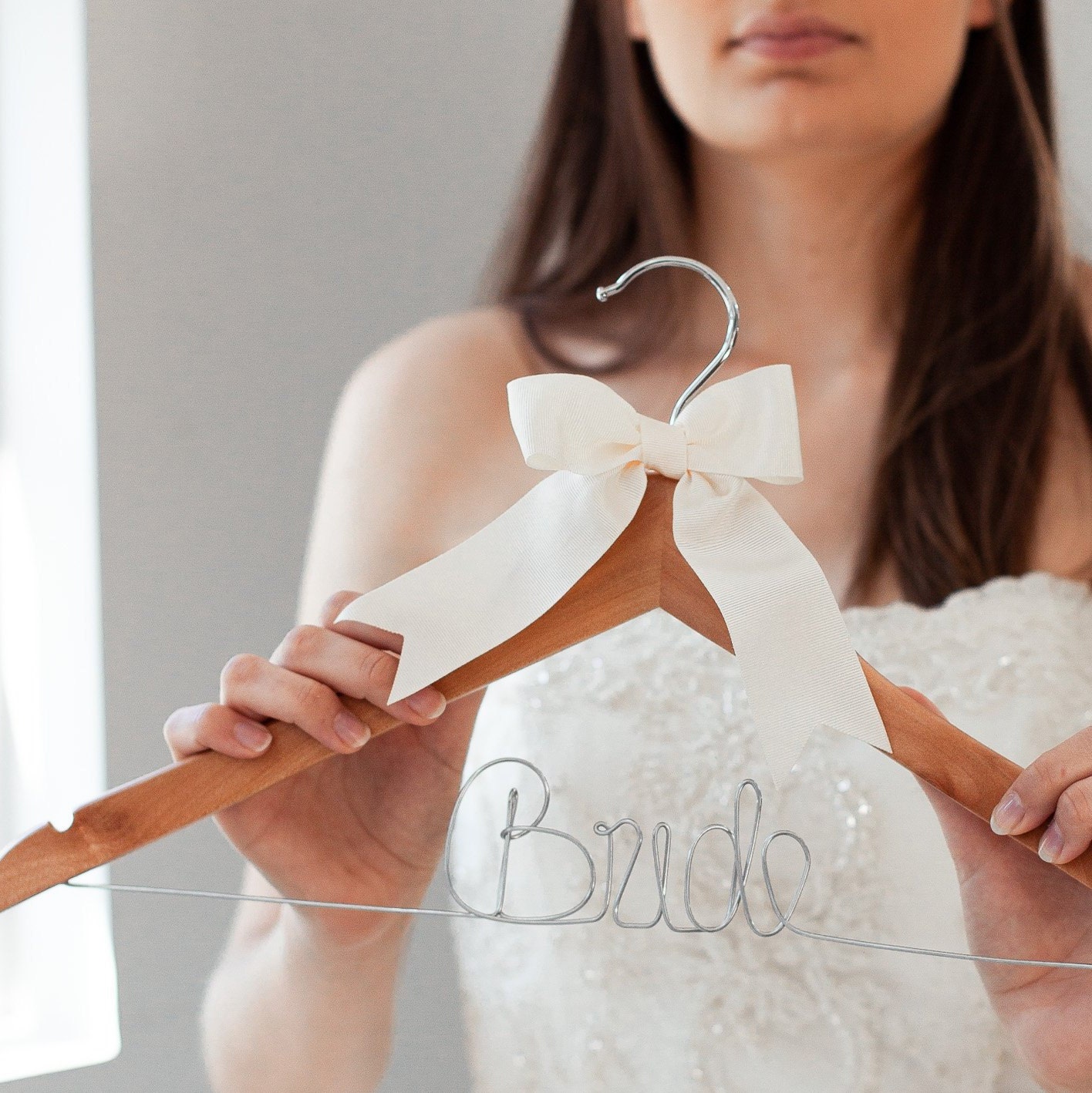 Wedding Dress Hanger – Print Smitten Paper Co
