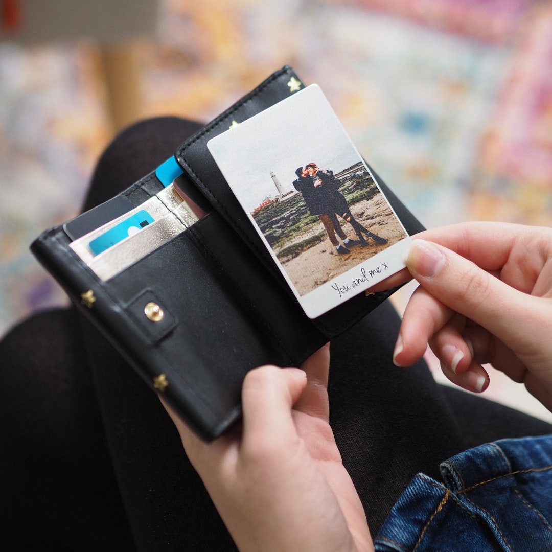 Personalised Photo Keepsake Card Custom Photo Wallet Card Insert Our