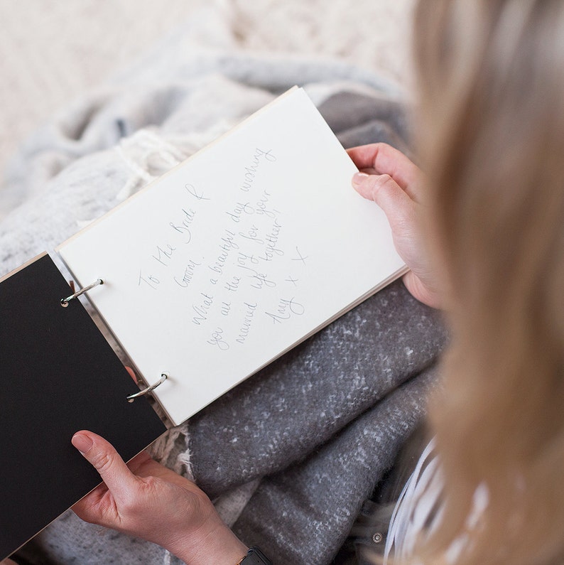 Personalised Visitor Guest Book House Warming Gift Hotel Etsy