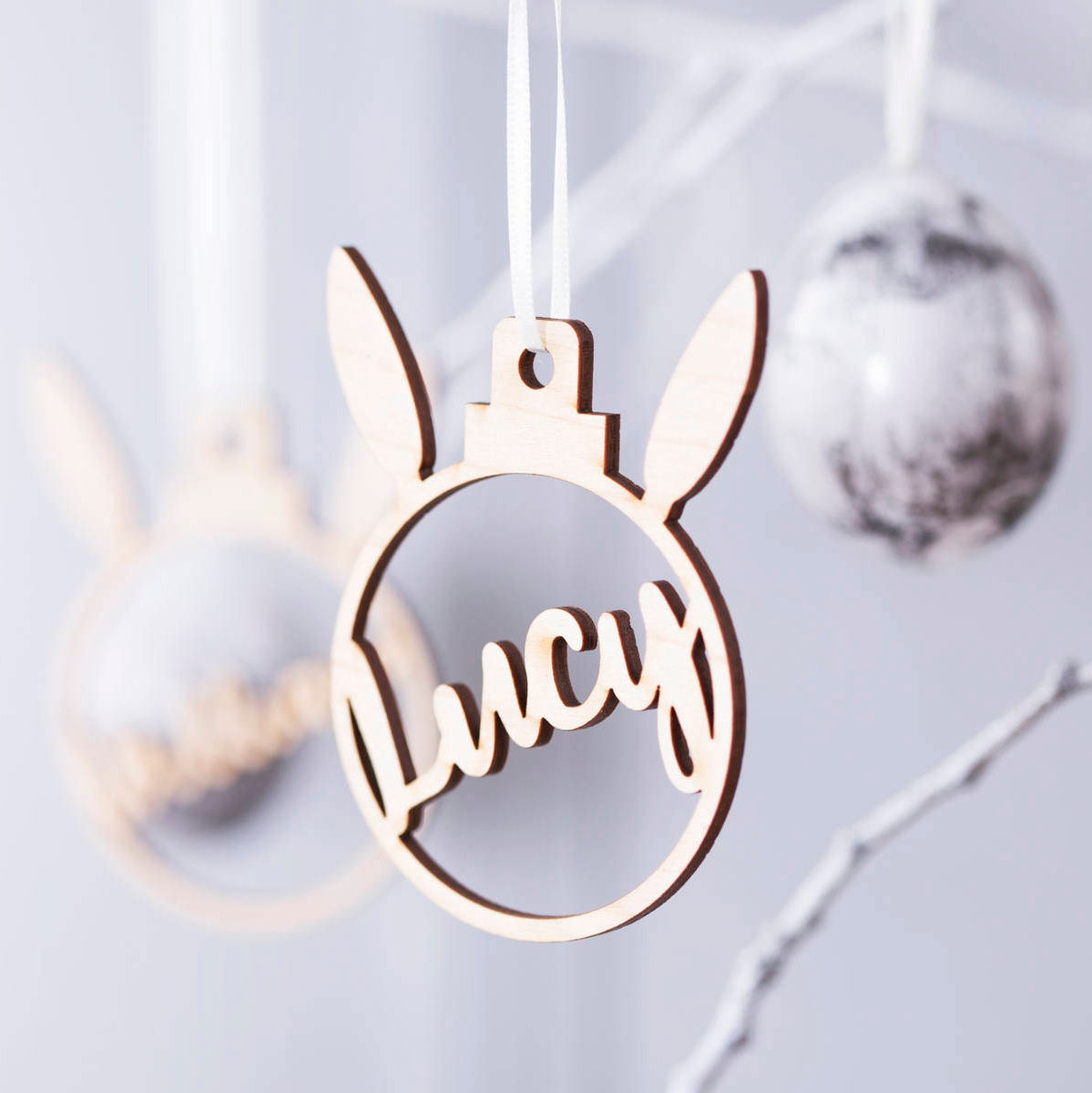 Décoration Personnalisée de Lapin Pâques - Décorations Décor Décoration Animaux Des Bois Nouveau Cad