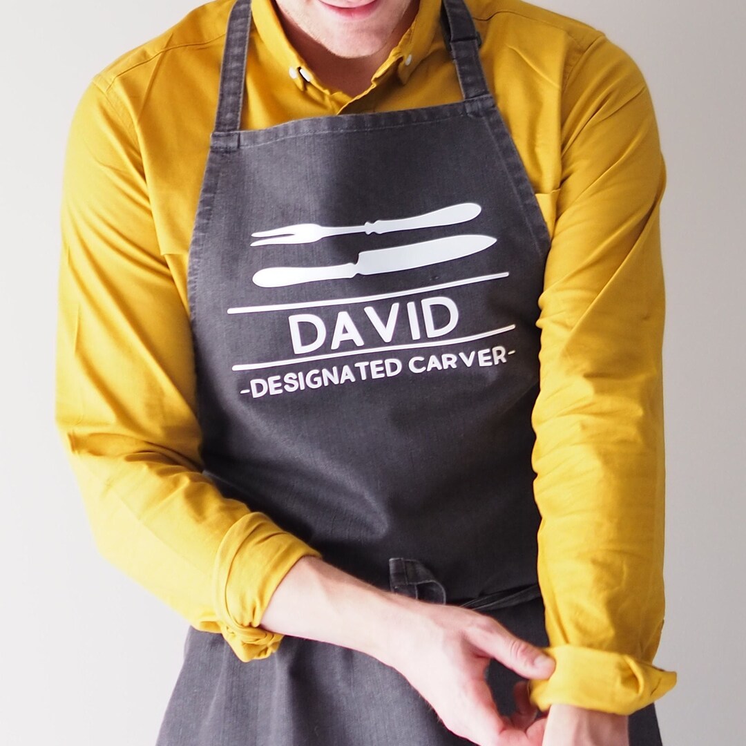 Personalised Sunday Roast Kitchen Apron Slogan Aprons Custom Denim