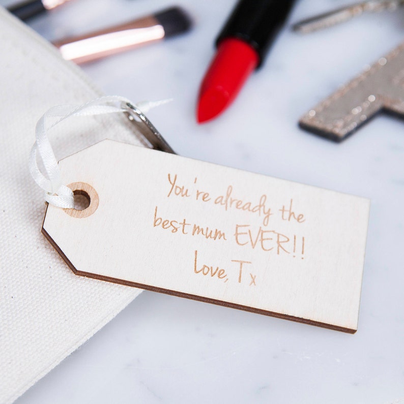 Wooden Luggage Tags Wooden Gift Tag Custom Gift Tag Personalised Engraved Wooden Luggage Tag