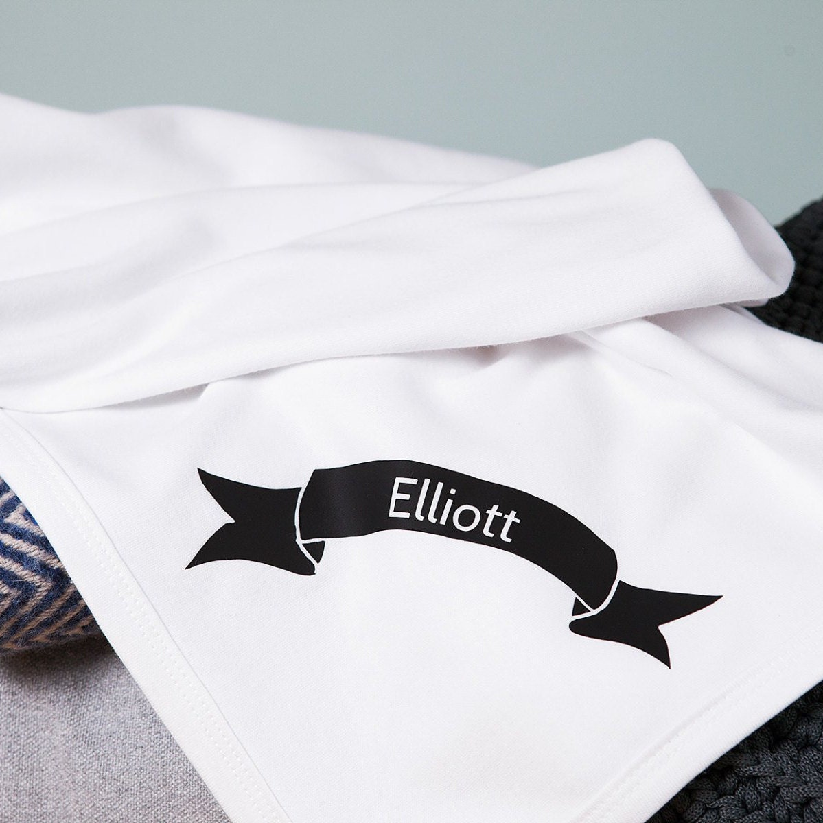 Nouvelle Couverture Personnalisée Pour Bébé - Cadeau Nouvelle Maman de Congé Maternité Arrivée