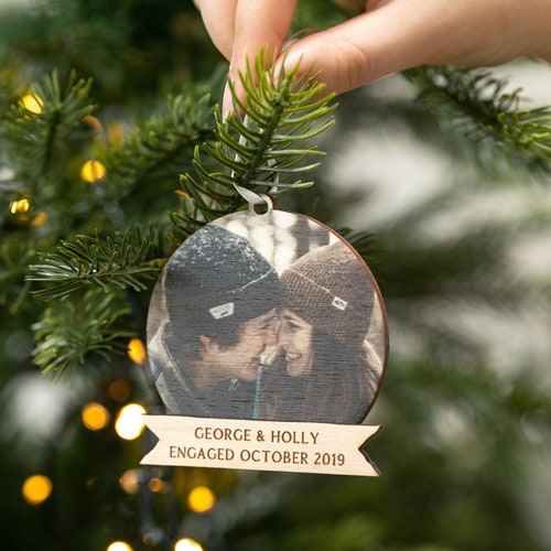 1. Weihnachtskugel - 1. Weihnachten als Mr und Mrs - Erste Weihnachten Verlobung