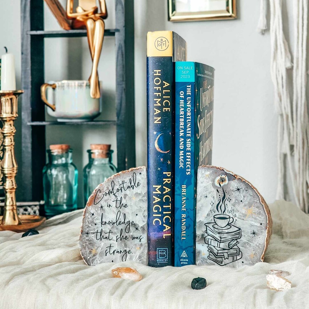 The Unfortunate Side Effects of Heartbreak and Magic Bookshelf Decor Breanne Randall Book Quote