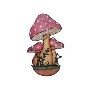 Whimsical Mushroom Sticker