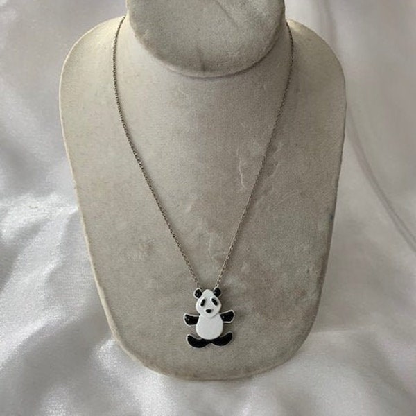 Panda Necklace - Etsy