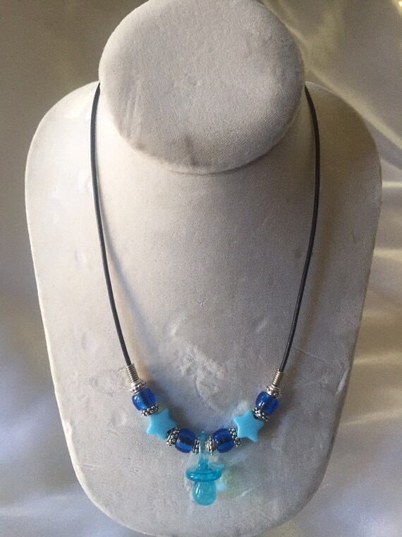 Items similar to Baby Shower Necklace, Mother To Be Gift, Party Favor