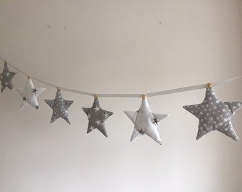 grey bunting for nursery