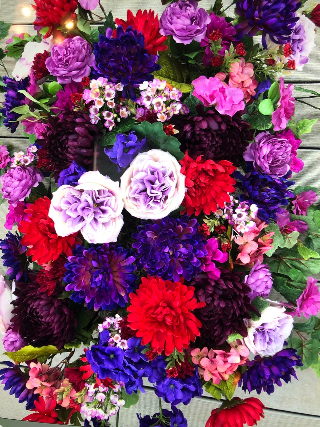 Deluxe Colorful Grave Pillow 28 X 20 With Assorted Etsy