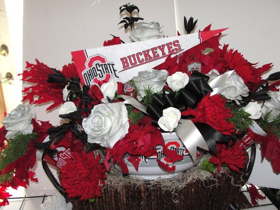 Ohio State Football Gift Basket  Ohio state gift basket, Ohio